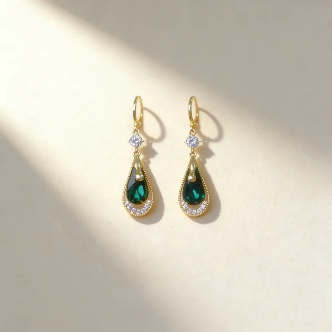 Teardrop Tassel Earrings