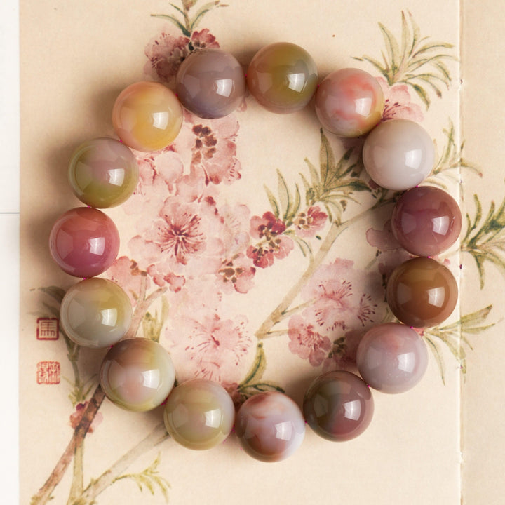 Multicolor Agate bracelet