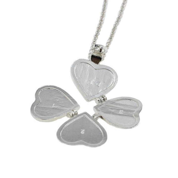 Multi-Layer Heart Photo Locket Necklace