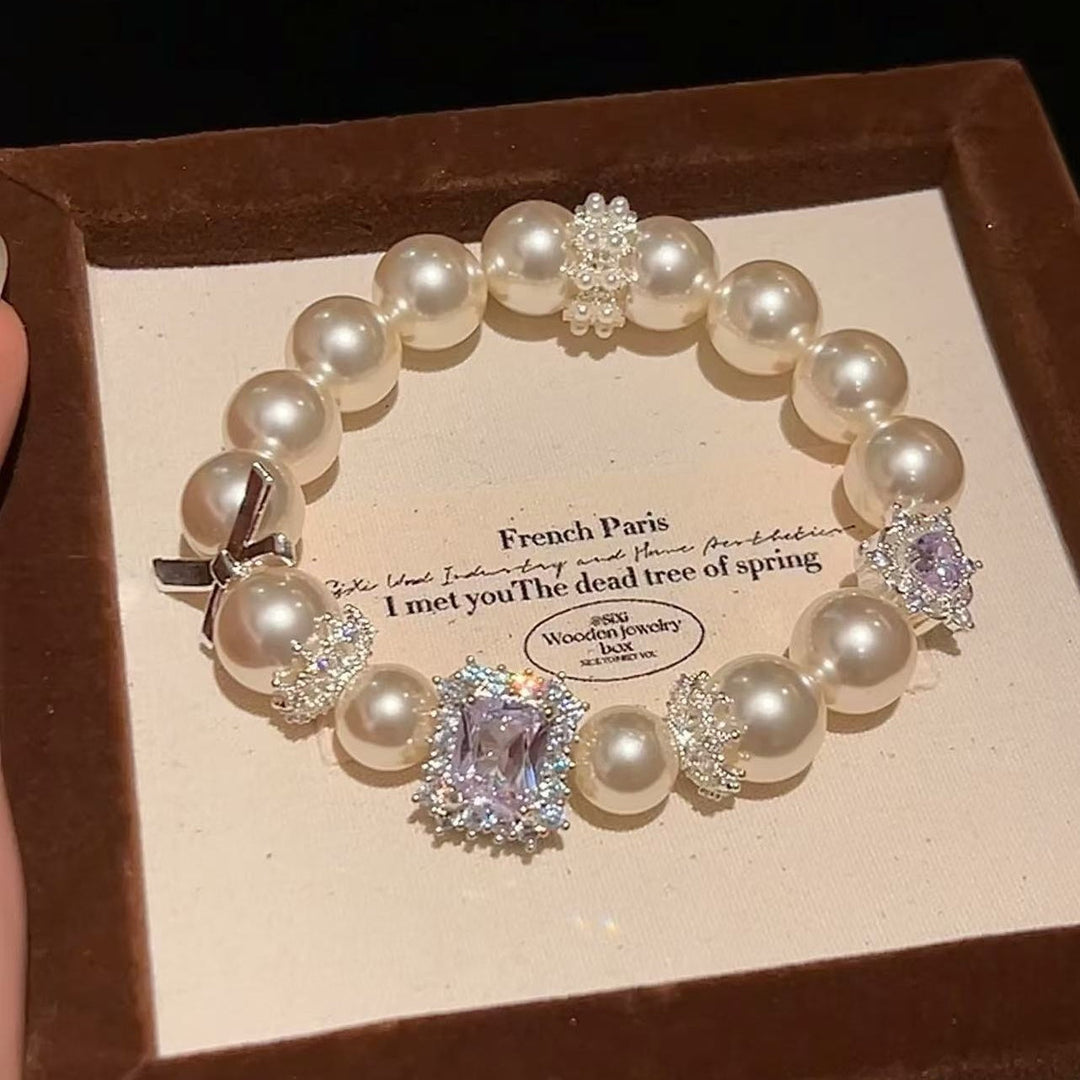 Snowstorm Pearl Bracelet