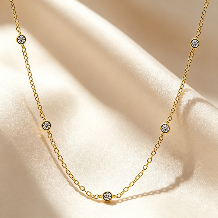 Delicate Bubble Stardust Necklace