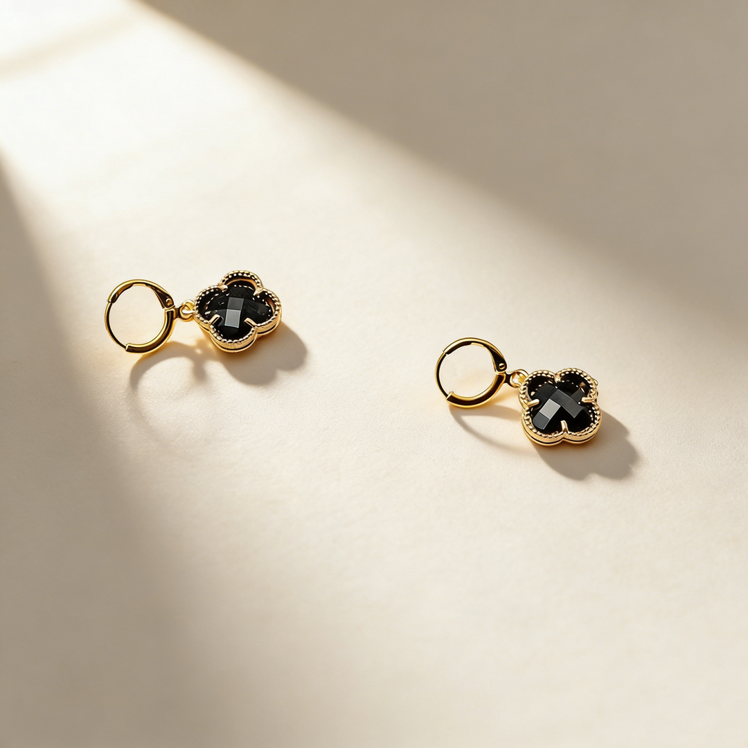 Classic Four-Leaf Clover Earrings
