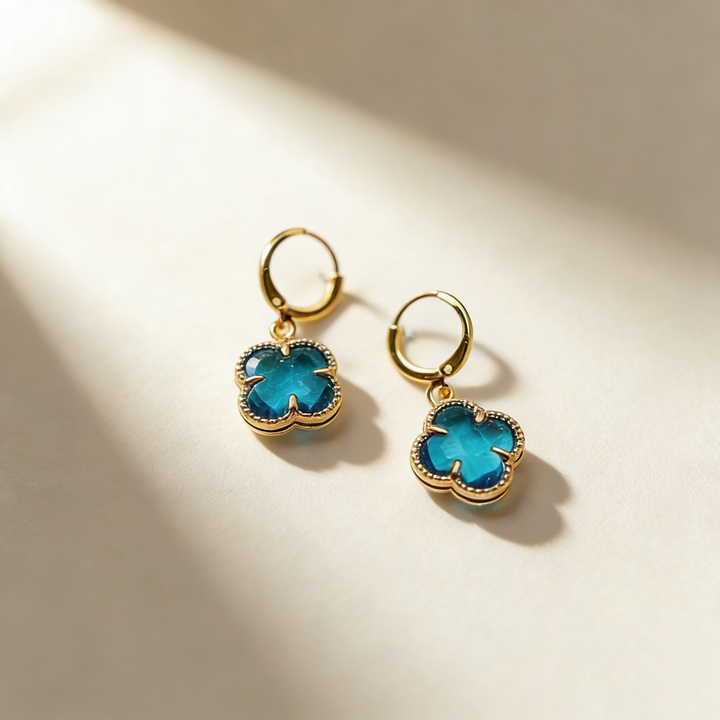 Classic Four-Leaf Clover Earrings