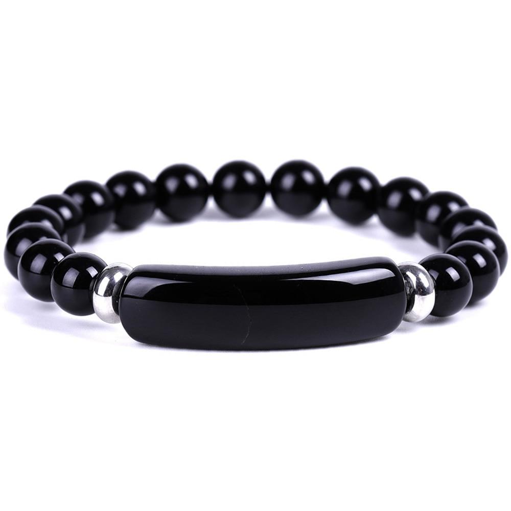 Natural Crystal &amp; Agate Stone Bracelets