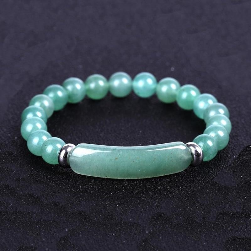 Natural Crystal &amp; Agate Stone Bracelets