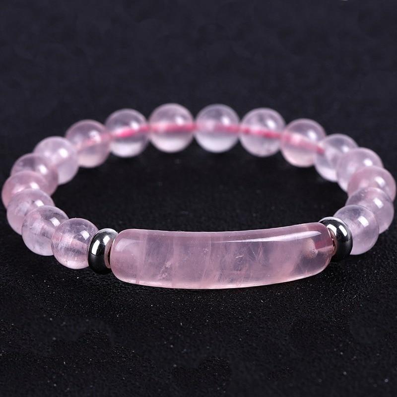 Natural Crystal &amp; Agate Stone Bracelets