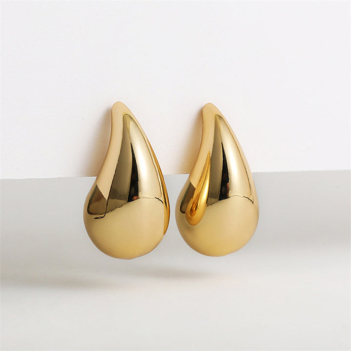 Elegance Minimal Teardrop Stud Earrings