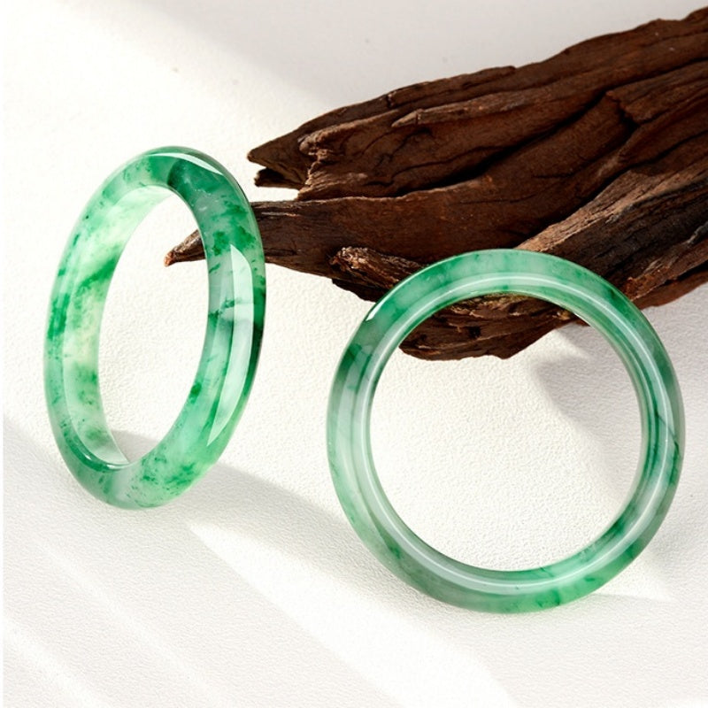 Natural Jade Multi-layer Beaded Bracelet&amp;Bangle