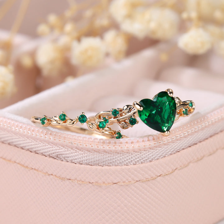 Heart Ring Set