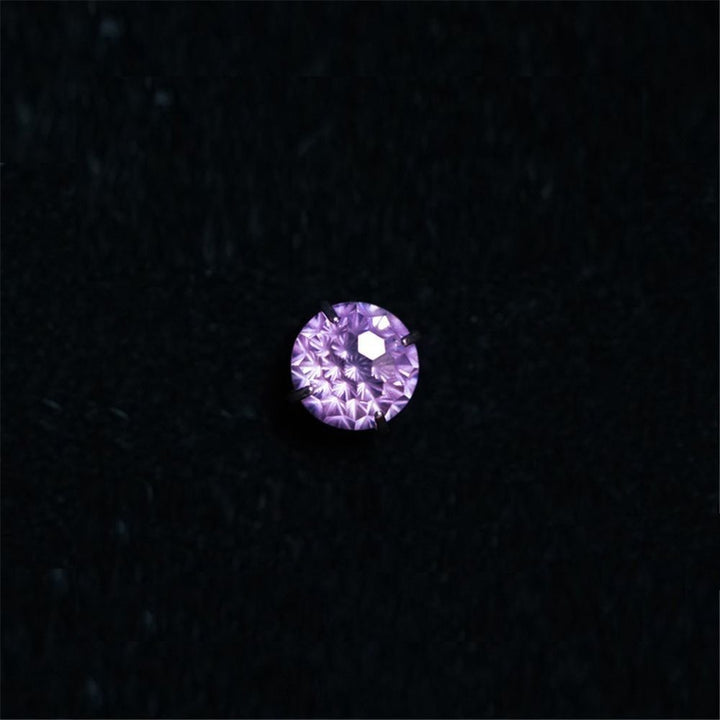 Fireworks Cut Colored Gem Stud Earrings