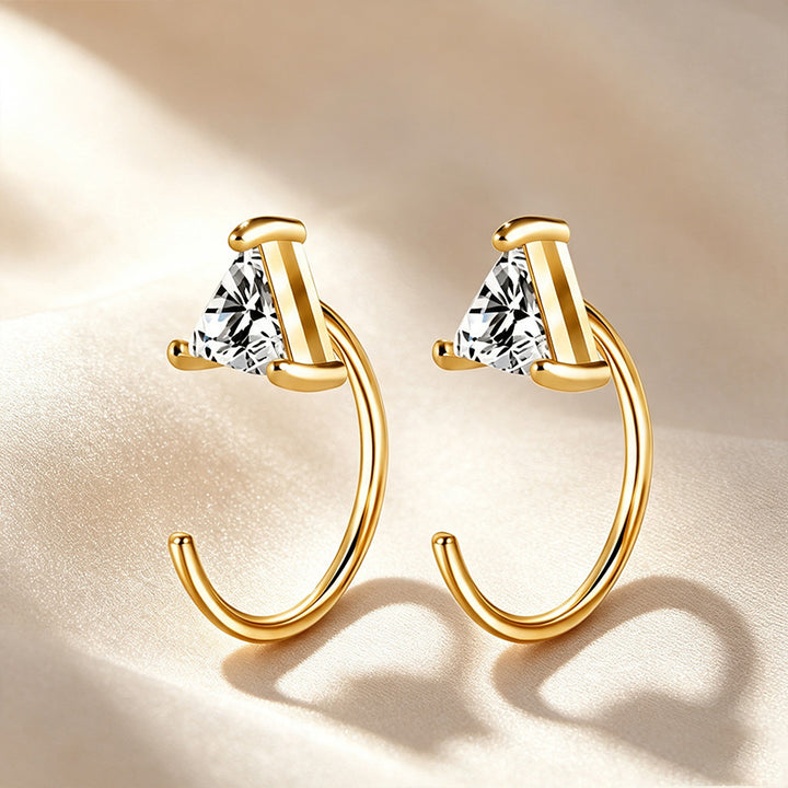 Minimalist Tiny Huggie Hoop Cartilage Earrings