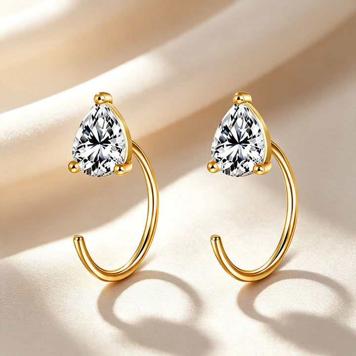 Minimalist Tiny Huggie Hoop Cartilage Earrings