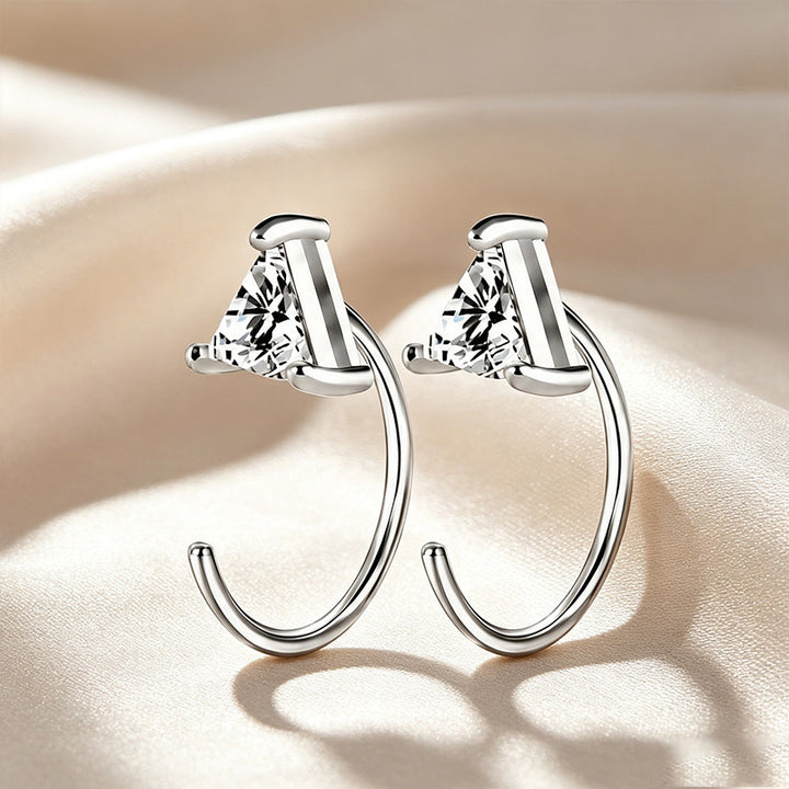 Minimalist Tiny Huggie Hoop Cartilage Earrings