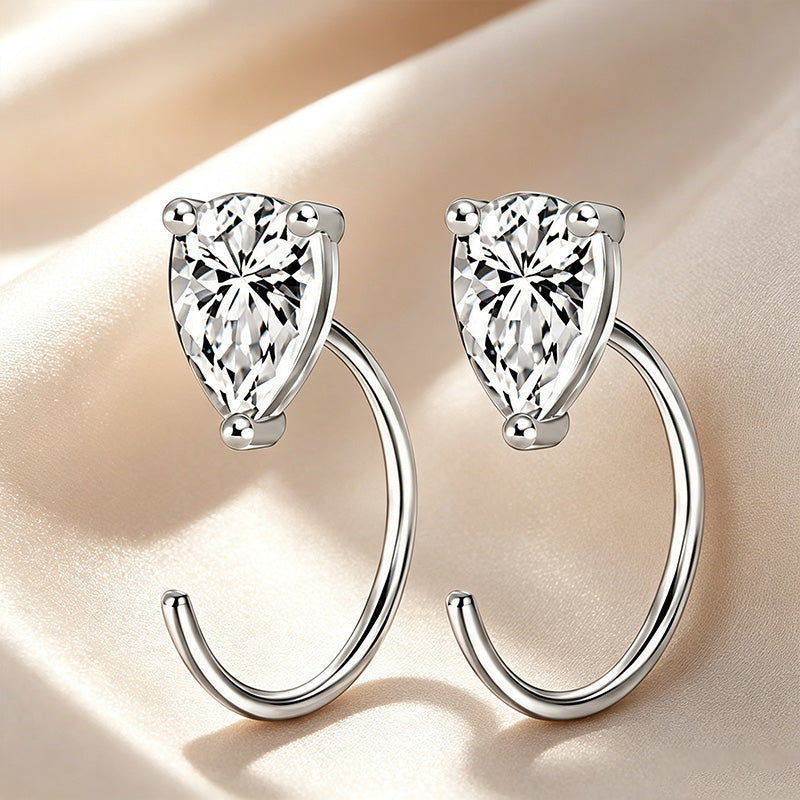 Minimalist Tiny Huggie Hoop Cartilage Earrings