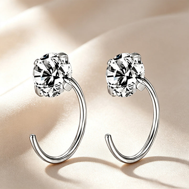 Minimalist Tiny Huggie Hoop Cartilage Earrings