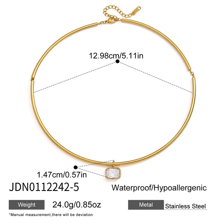 Full Moon Star Diamond Teardrop Necklace