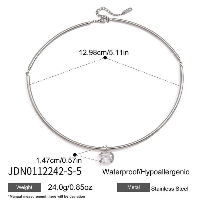 Full Moon Star Diamond Teardrop Necklace